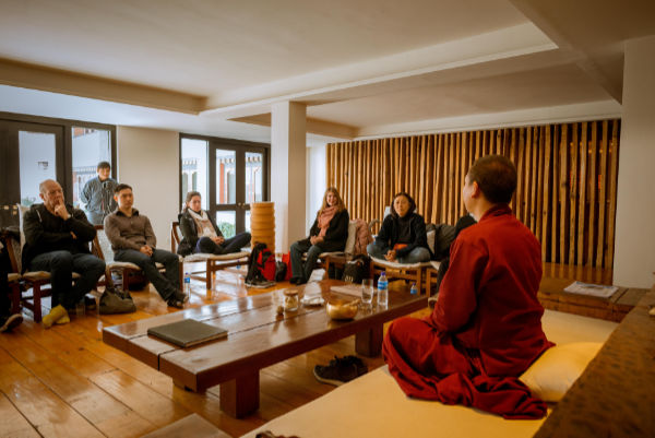 micebhutan meeting in bhutan kendrup rinpoche talks