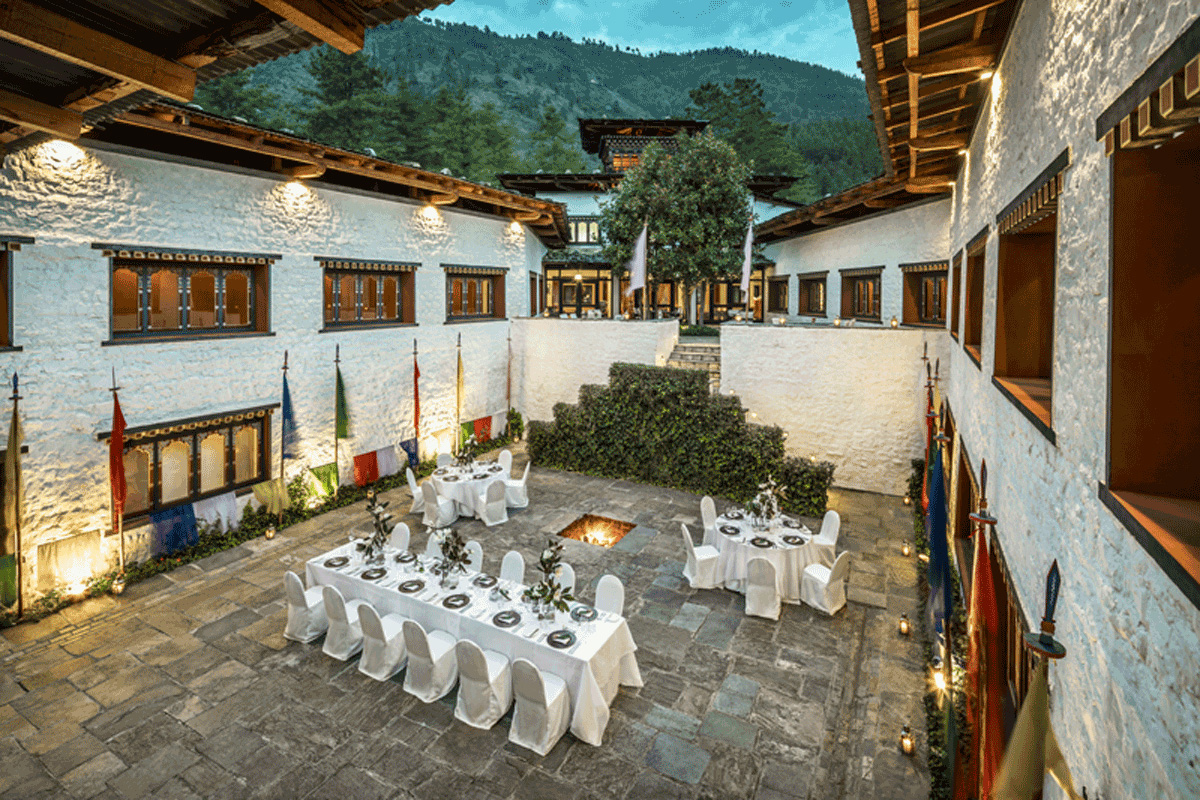 Outdoor Banquet Area