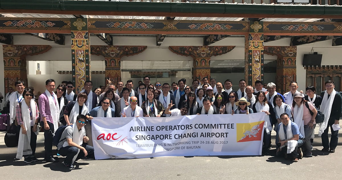 AOC Trip 2017 trip to Bhutan