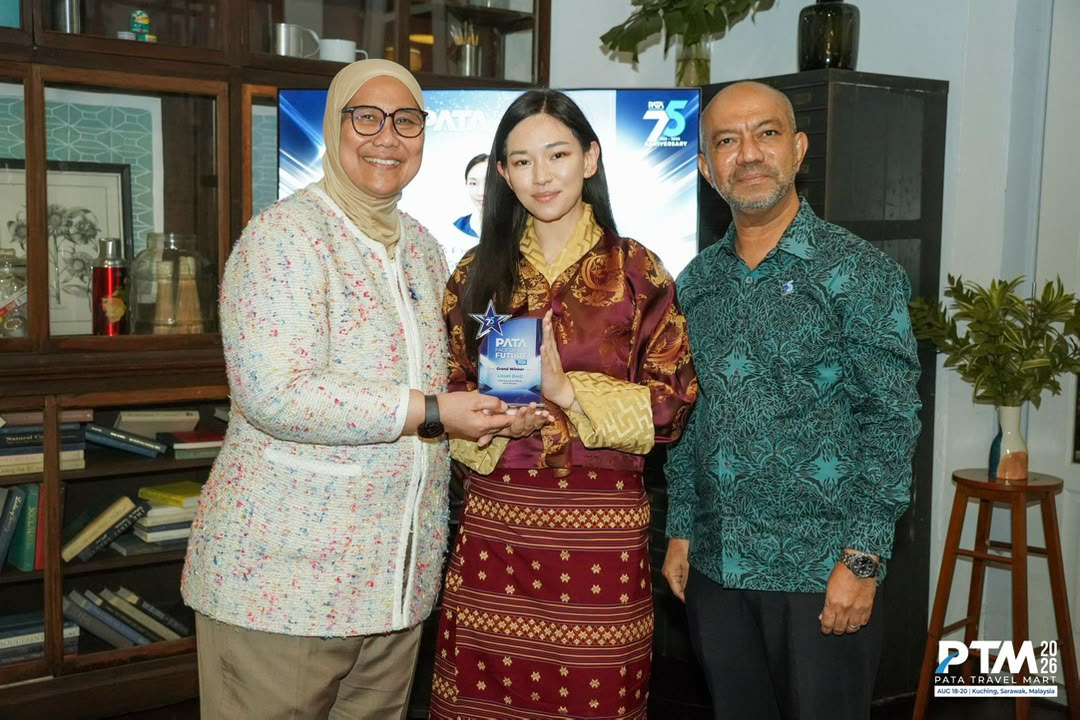 Lizam Dorji CEO of MICE Bhutan named PATA Face of the Future 2026