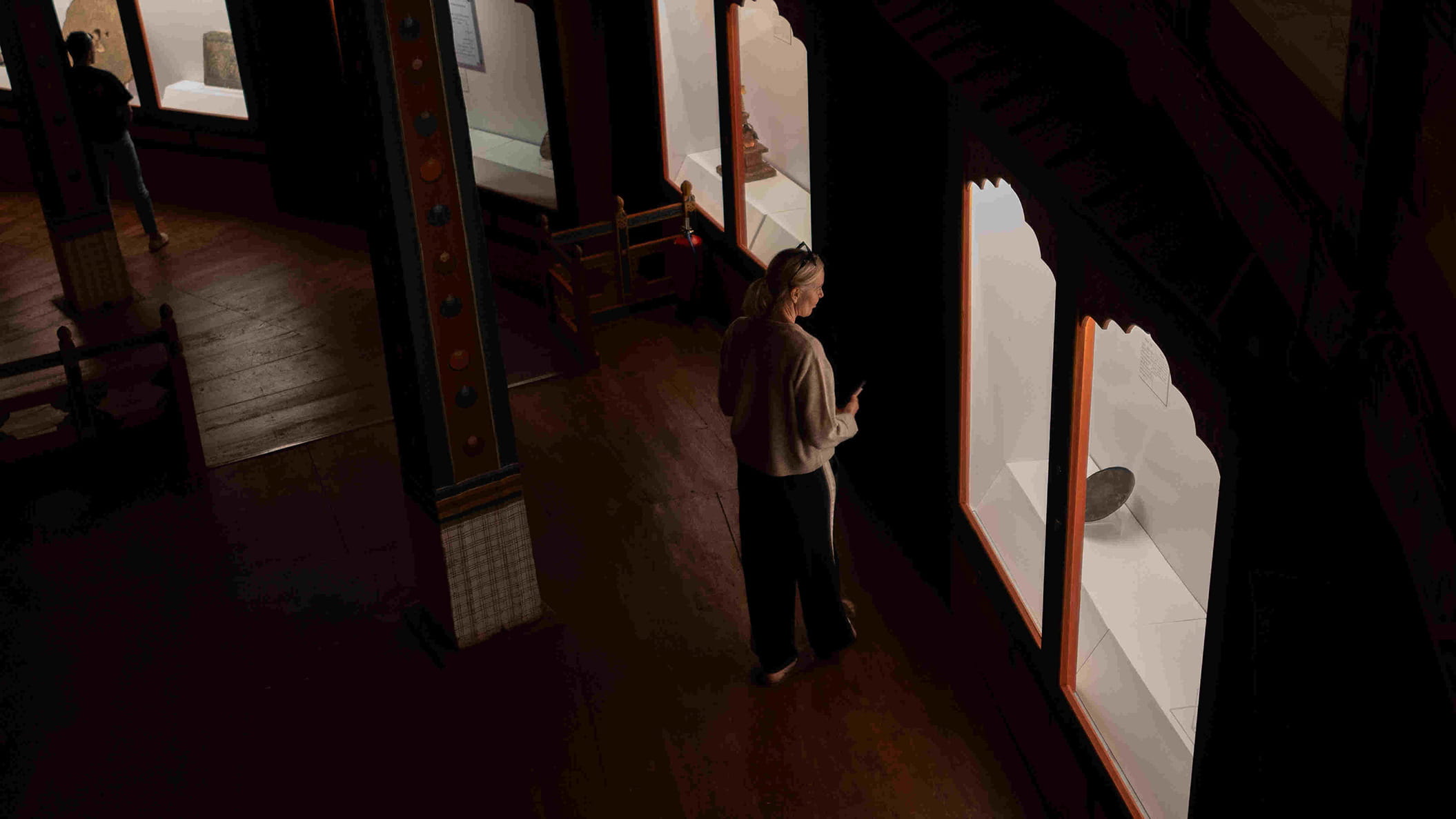 guests browsing at national museum