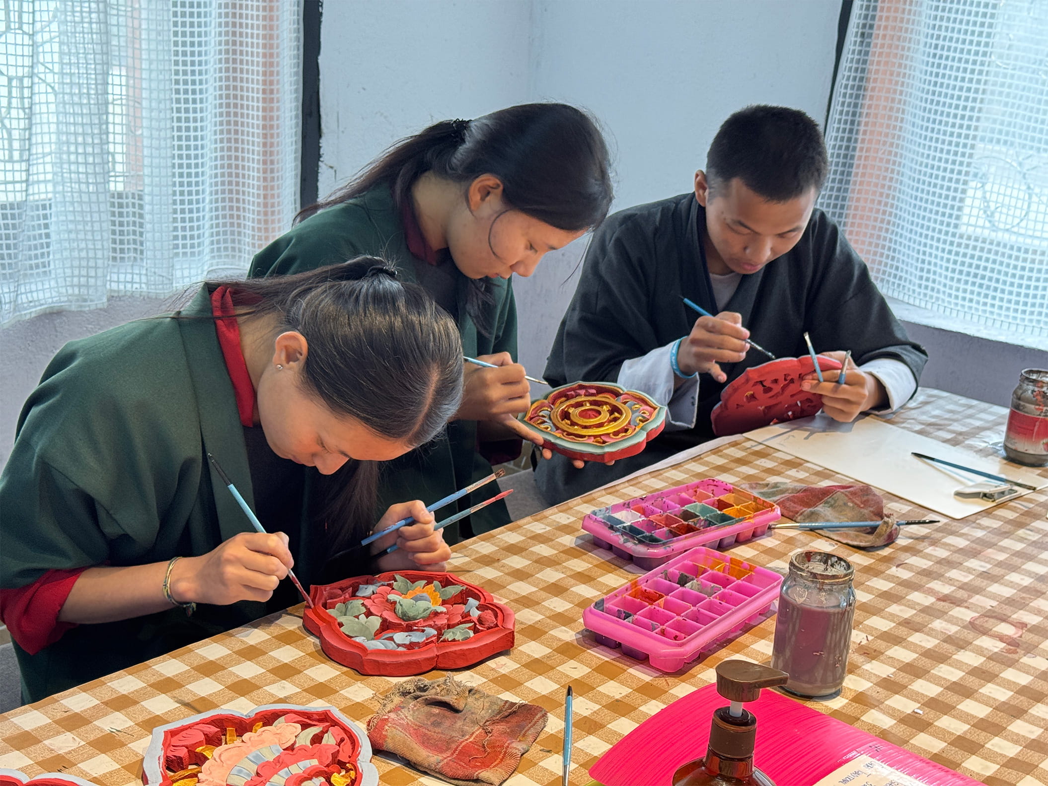 Choki Traditional Art School_Painting_Ashley