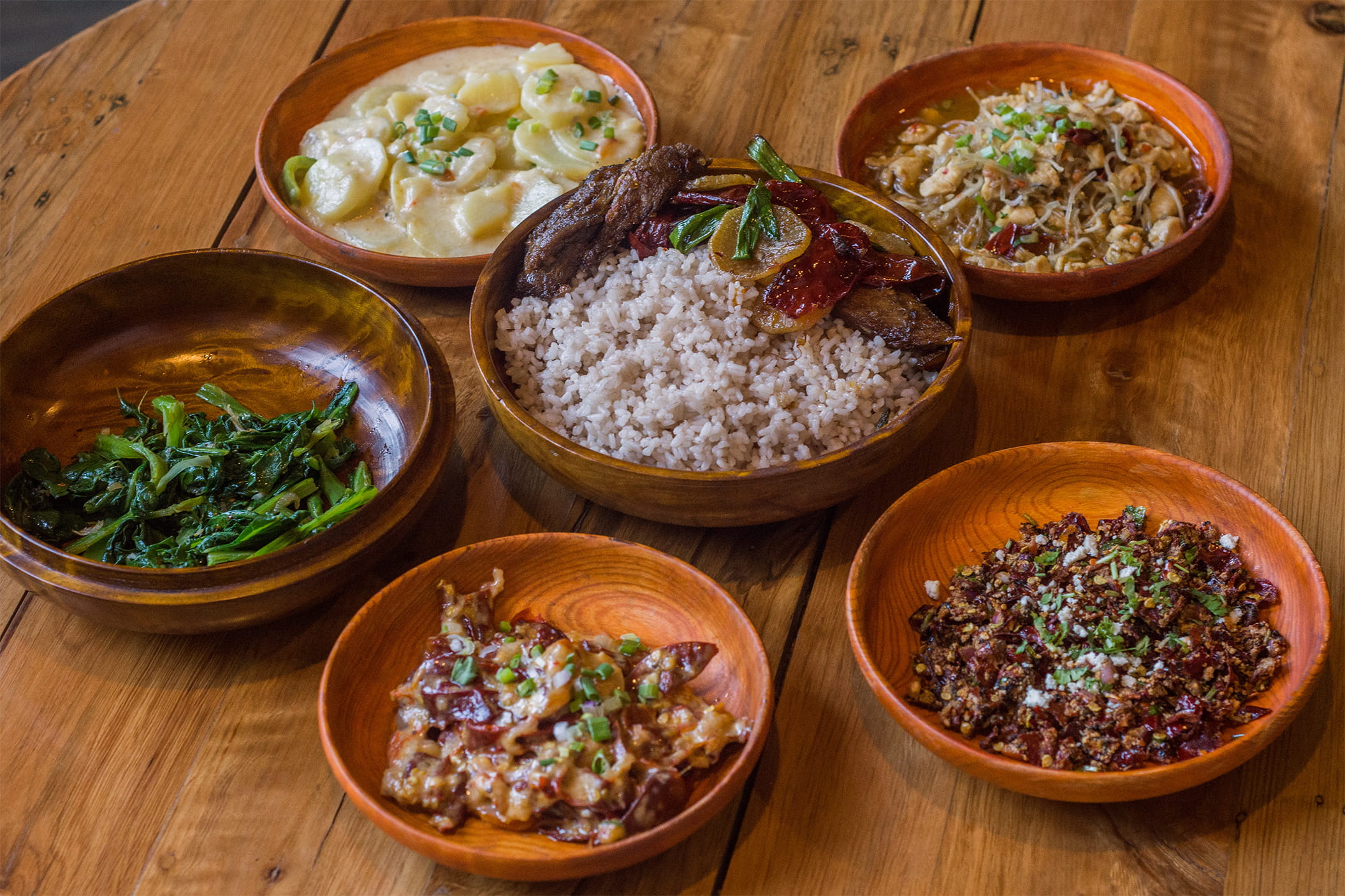Discover the flavours of Bhutan through generous local cuisine