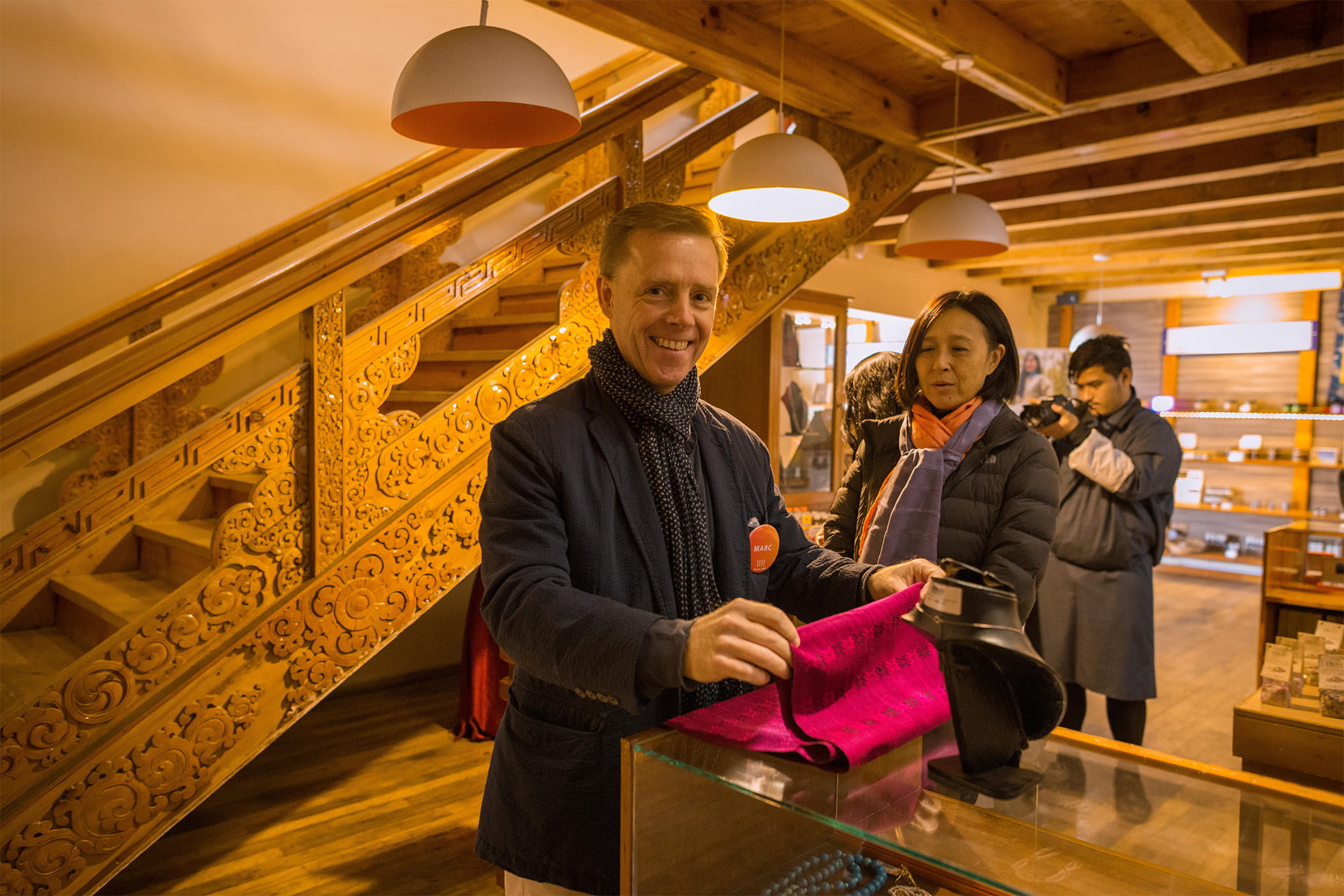 Discover local craftsmanship and the stories woven into Bhutanese culture